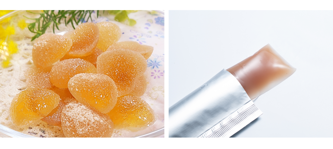 ベネトロンのグミとスティックゼリー